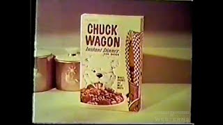 Chuckwagon Dog Food Classic TV commercial [upl. by Fay]