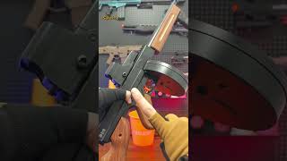 Gel Blaster Onion Challenge  P90 Gatling Tommy Gun MK7 Power Test🎯🧅gelblasters toyguns usa [upl. by Narmak]