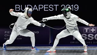 World Championships Budapest 2019  Mens Epee Finals Highlights [upl. by Dilaw]