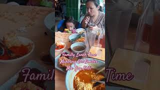 FAMILLY LUNCH TIME MUKBANG EAT NOODLES MIE TJAP CHILIkidsfamilyfoodlunchmukbangnoodleseat [upl. by Carlee]