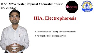 IIIA ElectrophoresisL1 Introduction to theory of electrophoresis Application of electrophoresis [upl. by Lorenzana]