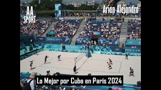 Díaz y Alayo son la sensación por Cuba en París 2024 [upl. by Kulsrud]