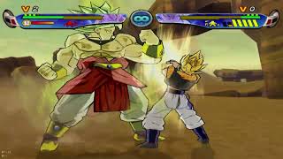 Dragon Ball Z Budokai 3 Gogeta vs Broly [upl. by Tobe]