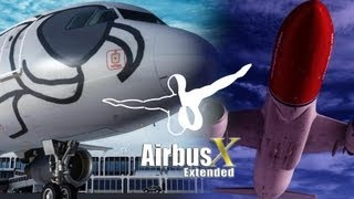 FSX  Aerosoft Official Airbus X Extended Video [upl. by Ahsets]