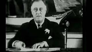 FDR Fireside Chat Unemployment 1935 [upl. by Irita904]