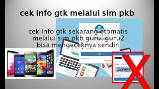 cek info gtk melalui sim pkb 2017 2018 [upl. by Macdonald318]