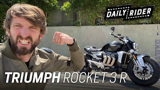 2020 Triumph Rocket 3 R Review  Daily Rider [upl. by Mosra]