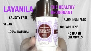 LAVANILA The Healthy Deodorant Review Aluminum Free Deodorant Euniycemari [upl. by Fantasia826]