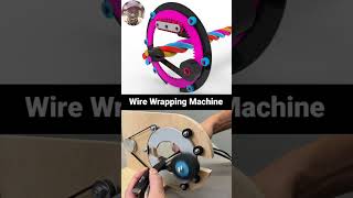 Wire amp cable harness wrapping machine work mechanical machine engineering automobile wireless [upl. by Vasili789]