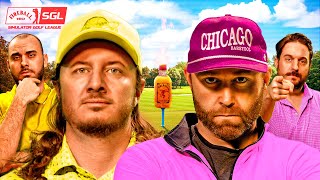 Team PFT vs Team WSD  Simulator Golf League Match 2 Presented by Fireball [upl. by Ylicec725]