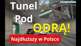 Tunel Pod Odrą  Najdłuższy Tunel Drogowy w Polsce Powstanie w Ciągu Zachodniej Obwodnicy Szczecina [upl. by Sardse]