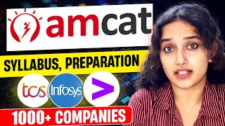 All about AMCAT test  Syllabus  Preparation  Companies amp Packages [upl. by Schaffel515]