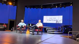 Captain Bas Van Dreumel in an “Ask the Captain” interview with ms Rotterdam’s Cruise Director Nick [upl. by Yrro]