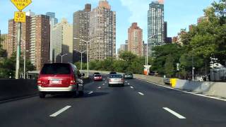 FDR Drive Exits 18 to 10 southbound [upl. by Zarger]