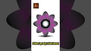 How To Create A 3D Modern Logo in Adobe Illustrator [upl. by Aihsirt]