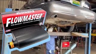 CROWN VIC P71 40 series FLOWMASTERS with mid cat delete MOD [upl. by Noemys994]