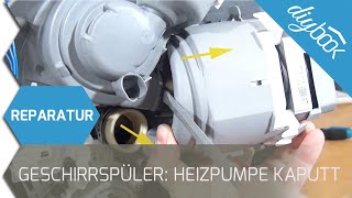 Bosch Geschirrspüler  Heizpumpe tauschen [upl. by Itsrejk]