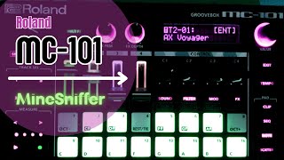 Roland MC101  MineSniffer ‐ Techno Dawless Jam [upl. by Nitsua172]