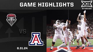 New Mexico vs Arizona Game Highlights  2024 Big 12 Football [upl. by Relyt]