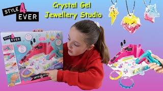 STYLE 4 EVER CRYSTAL GEL STUDIO TUTORIAL  CRYSTAGEL JEWELRY STUDIO [upl. by Miko]