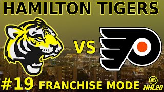 NHL 20 Hamilton Tigers Franchise Mode  19  quotPhiladelphiaquot [upl. by Sianna]