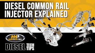 Diesel Common Rail Injector Explained How Fuel Systems Work HHP Diesel Tech Tips [upl. by Gilberto492]