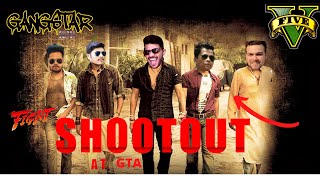 SHREEMAN LEGEND  SHOOT OUT AT GTA  PAPPA GANG  BANDYA MAMA  BACHHI BHAI  onesidegamer gta5 [upl. by Emarej]