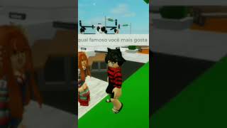 Qual famoso você gosta bota ai nois comentário funk brookhaven roblox brookhaven roblox broo [upl. by Sachs393]