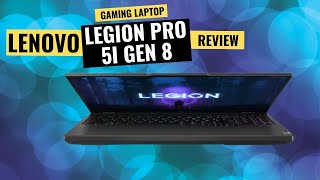 LENOVO Legion Pro 5i Gen 8 Gaming Laptop Review 2023 [upl. by Otsugua867]