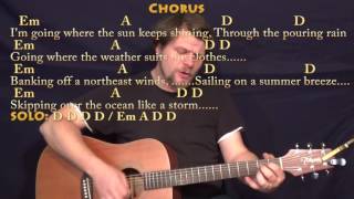 Everybodys Talking At Me Stephen Stills Strum Guitar Cover Lesson with ChordsLyrics [upl. by Alexine]