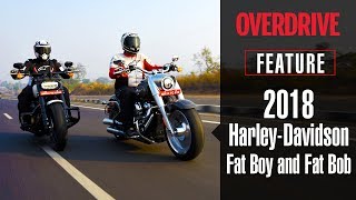 2018 HarleyDavidson Fat Boy and Fat Bob to Mahabaleshwar  Feature  OVERDRIVE [upl. by Moorish]