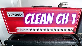 Friedman Jake E Lee JEL 100  Clean Tones Channel 1 [upl. by Pauly677]