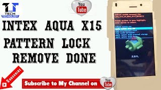 Intex Aqua x15 Hard Reset 2017 [upl. by Kceb559]