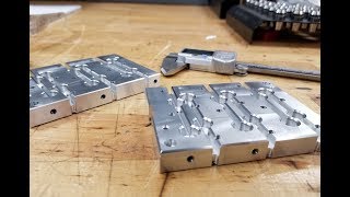 Milling and Assembly of Heat Sink on Power Amplifiers [upl. by Esau]