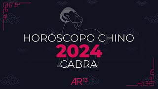 Horóscopo Chino 2024  Cabra  Canal 13 [upl. by Nylareg822]