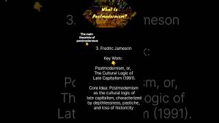 postmodernism a literary theory writer amp works [upl. by Alverson]