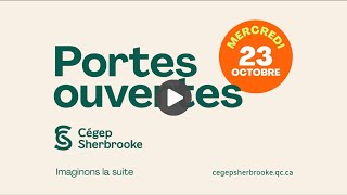 Portes ouvertes 2024 du Cégep de Sherbrooke [upl. by Sevy]