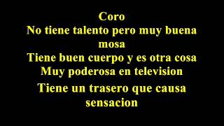 Willie Colon Talento de television Letra [upl. by Darrell]