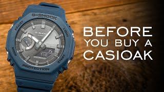 Before You Buy A GShock CasiOak  Collection Guide How To Use amp Set amp Things To Consider [upl. by Corbett]