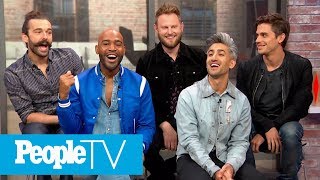 Queer Eye Fab Five On Ariana Grande amp Pete Davidson Gigi Hadid Season 2 amp More FULL  PeopleTV [upl. by Nhguaved452]