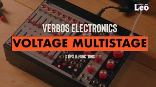 Verbos Electronics Voltage Multistage  3 Tips amp Functions [upl. by Balcer737]