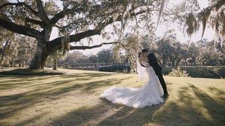 A Glamourous Palmetto Bluff Wedding Under the Oaks [upl. by Nehtanoj]