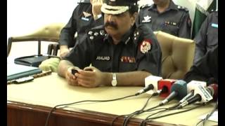 IG Punjab Police Haji HabiburRehman Press Confrence in Faisalabad [upl. by Petie]