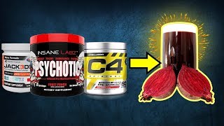 CREA TU PREWORKOUT CASERO ¡MEJOR QUE EL ÓXIDO [upl. by Erdnad]