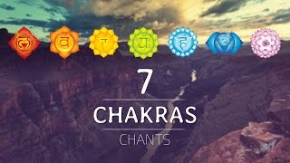 ALL 7 CHAKRAS HEALING CHANTS  Chakra Seed Mantras Meditation Music [upl. by Raymund]