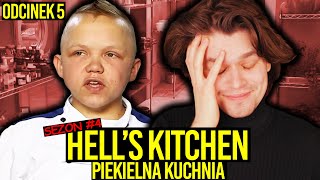 AWIĘC OGLĄDA CZWARTY SEZON HELLS KITCHEN  🔥 PIĄTY ODCINEK PIEKIELNEJ KUCHNI 🔥 [upl. by Ewald]