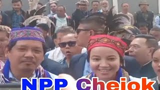 NPP Madam Chande Agitok sangma Cheani jamano Moleng ygit ringjok [upl. by Okkin301]