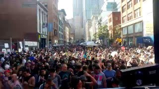 Khromata vs Paradigm How Weird Street Faire 2016 Pulse SF psytrance stage [upl. by Yrrat]