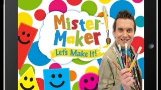 Mister Maker Lets Make It App Review [upl. by Wichman754]