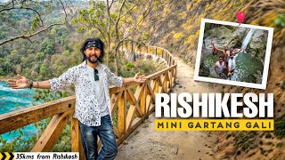 Rishikesh Gartang Gali  Most Viral Location📍 Rishikesh Hidden Places  Rishikesh Tourism [upl. by Marek887]